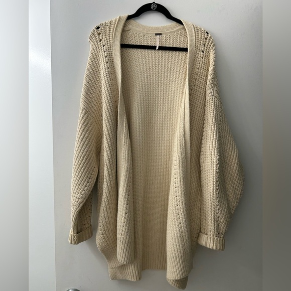 Free People Oversized Knit Sweater - Picture 8 of 8